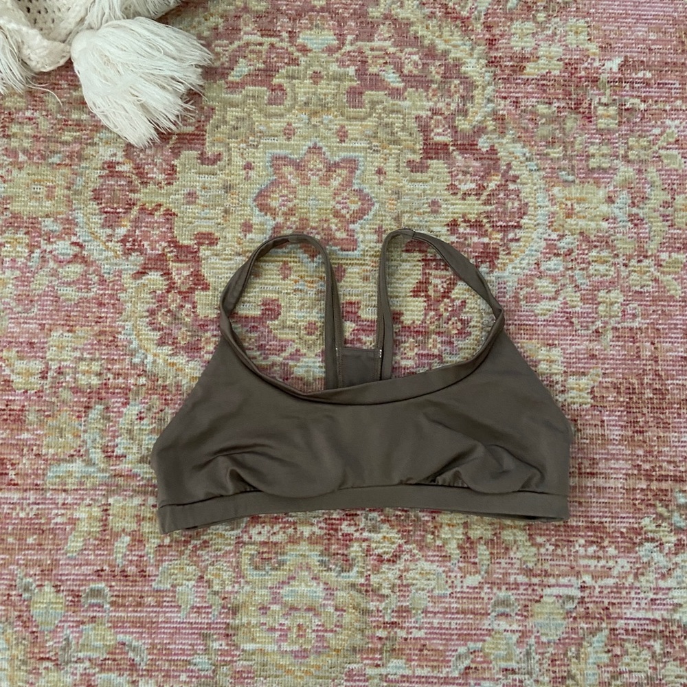 Billabong gold/brown surf top